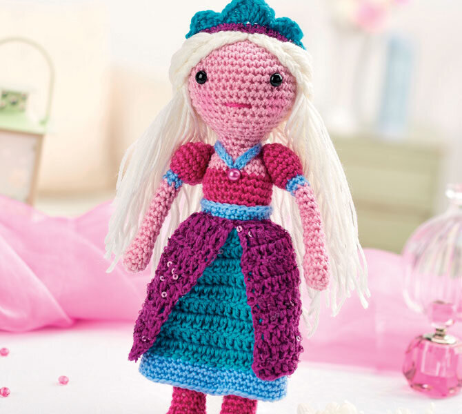 Doll Princess Amigurumi Free Pattern