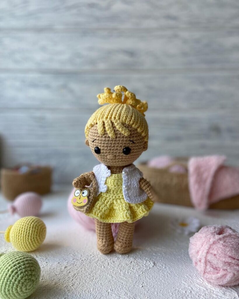 Doll Toy Amigurumi Free Pattern 4