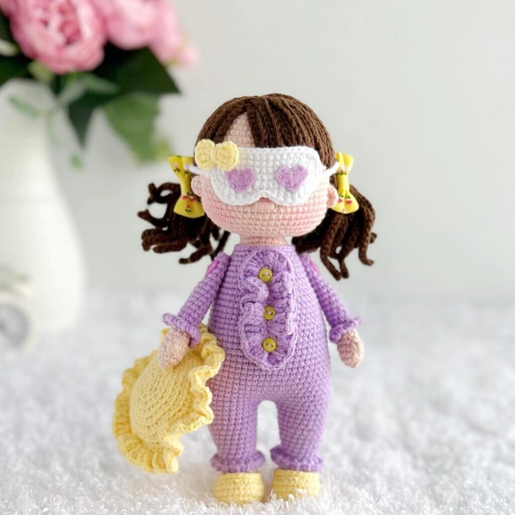 Doll Toy Amigurumi Free Pattern 6