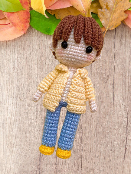 Doll Toy Amigurumi Free Pattern