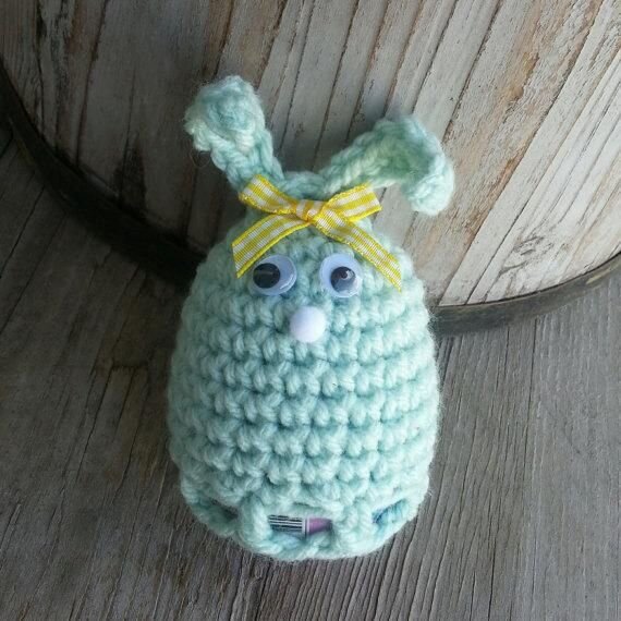 Egg Shaped Amigurumi Rabbit Free Pattern 6