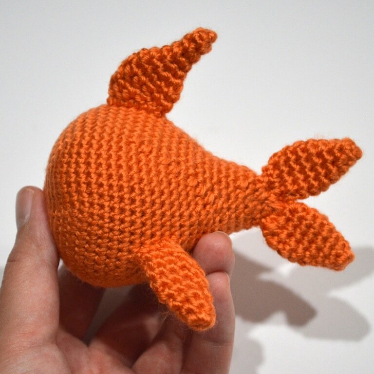 Fish Marilyn Amigurumi Free Crochet Pattern 2