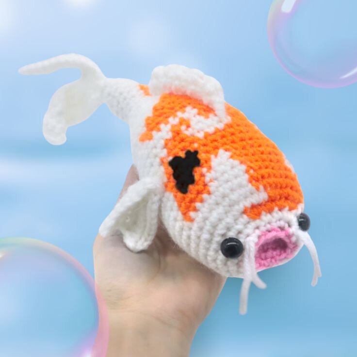 Fish Marilyn Amigurumi Free Crochet Pattern 6