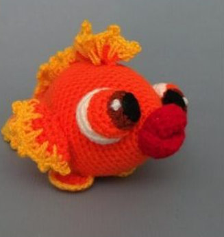 Fish Marilyn Amigurumi Free Crochet Pattern 7