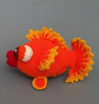 Fish Marilyn Amigurumi Free Crochet Pattern 8