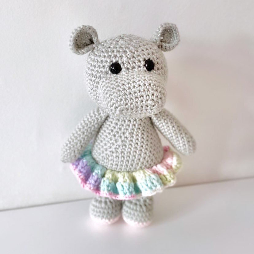 Hippo Ballerina Free Pattern 2