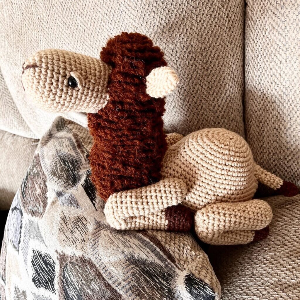 Knitting Amigurumi Camel Free Pattern 3