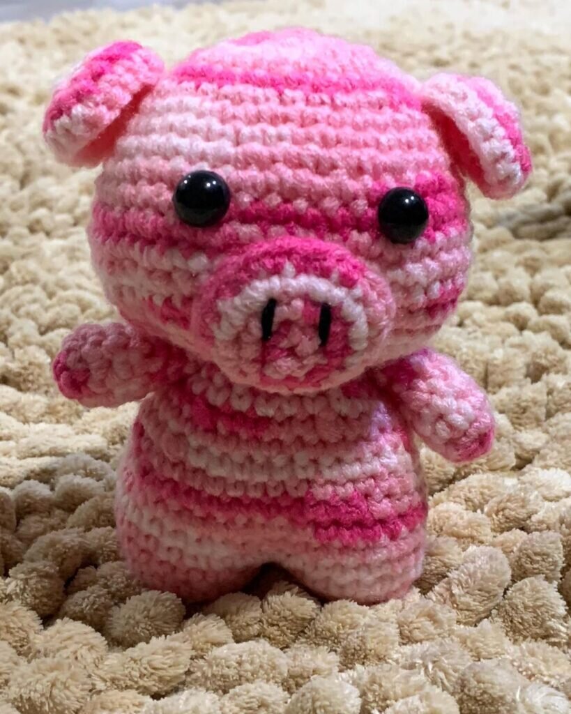 Knitting Amigurumi Piggy Free Pattern 6