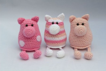 Knitting Amigurumi Piggy Free Pattern