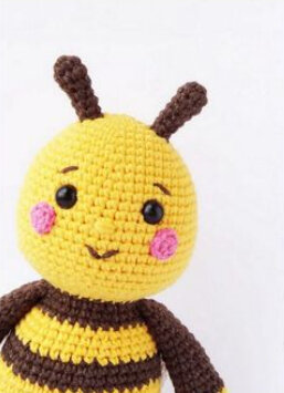 Knitting Amigurumi Spring Bee Free Pattern 4