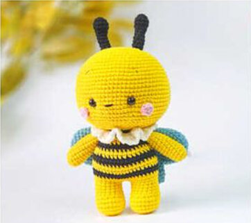 Knitting Amigurumi Spring Bee Free Pattern 7