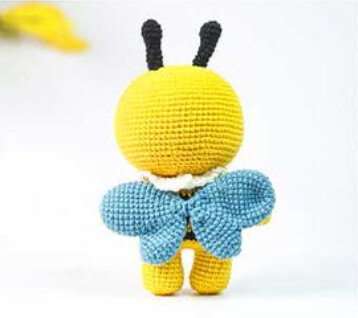 Knitting Amigurumi Spring Bee Free Pattern 9