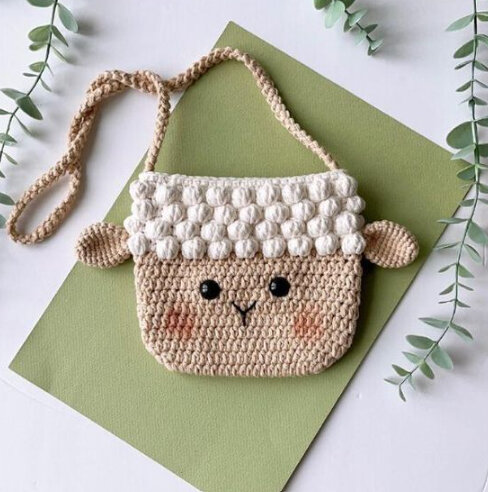 Knitting Baby Bag Free Crochet Pattern 5