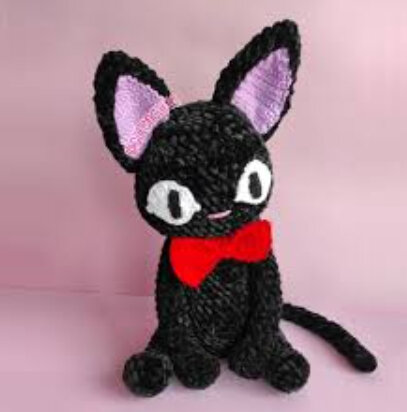 Knitting Baby Black Cat Free Pattern 2