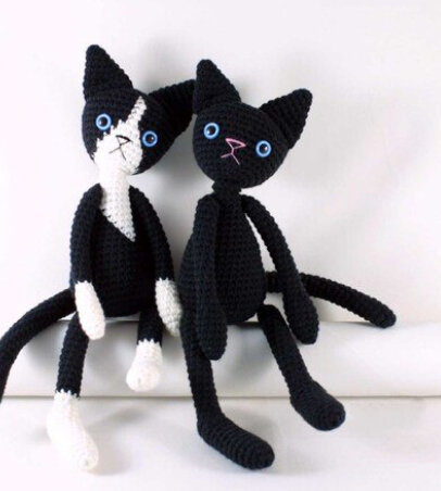 Knitting Baby Black Cat Free Pattern 5