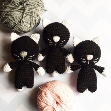 Knitting Baby Black Cat Free Pattern