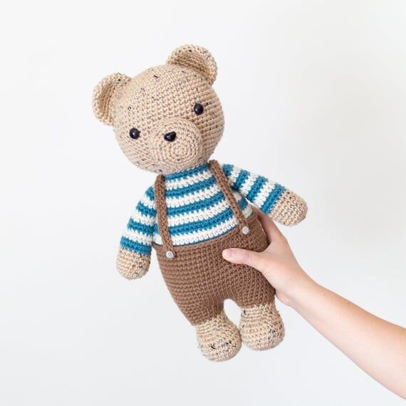 Knitting Bear Amigurumi Free Pattern 2