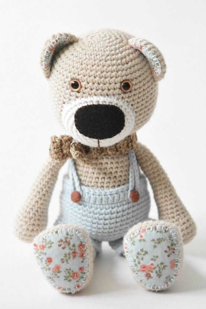 Knitting Bear Amigurumi Free Pattern 3