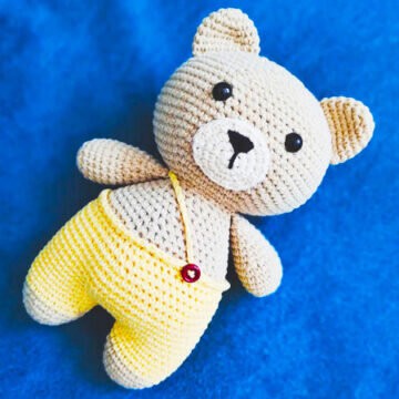 Knitting Bear Amigurumi Free Pattern