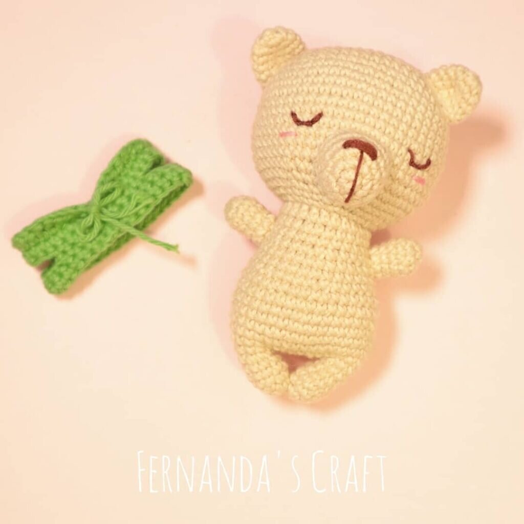 Knitting Mini Toy Bears Amigurumi Pattern 2