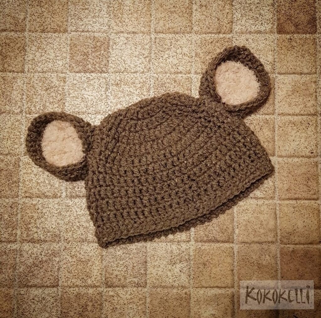 Knitting Mouse Hat Free Pattern 4