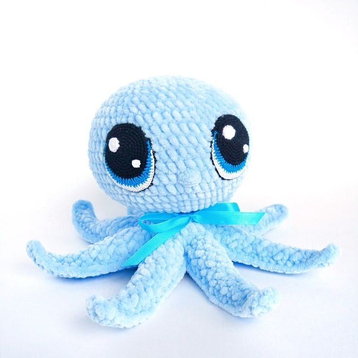 Knitting Octopus Amigurumi Free Pattern 1