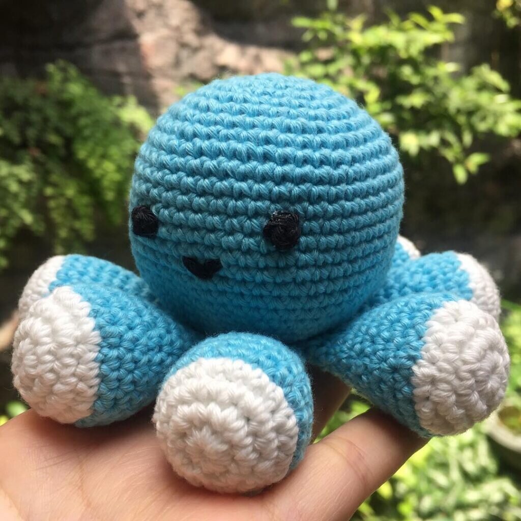 Knitting Octopus Amigurumi Free Pattern 3