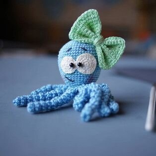 Knitting Octopus Amigurumi Free Pattern 6