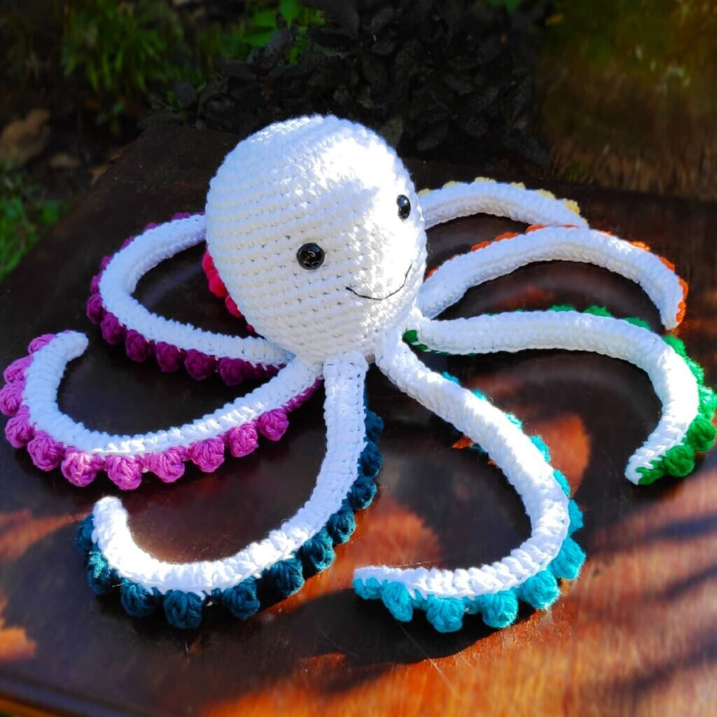 Knitting Octopus Amigurumi Free Pattern 8