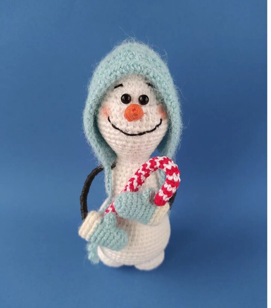 Knitting Snowman Amigurumi Free Pattern 6