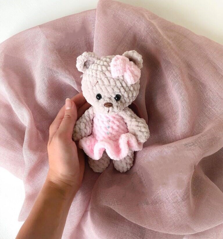 Knitting Toy Amigurumi Bear Free Pattern 1