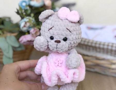 Knitting Toy Amigurumi Bear Free Pattern