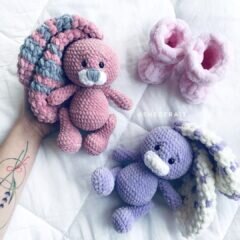 Knitting Toy Amigurumi Bunny Free Pattern