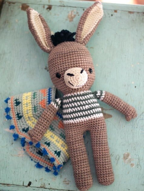 Knitting Toy Amigurumi Donkey Pattern 6