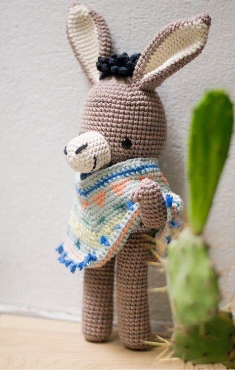 Knitting Toy Amigurumi Donkey Pattern 7