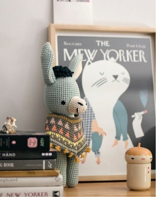 Knitting Toy Amigurumi Donkey Pattern 9