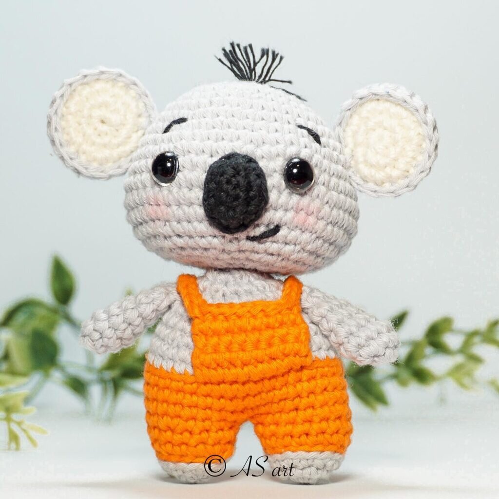 Knitting Toy Amigurumi Koala Free Pattern 2