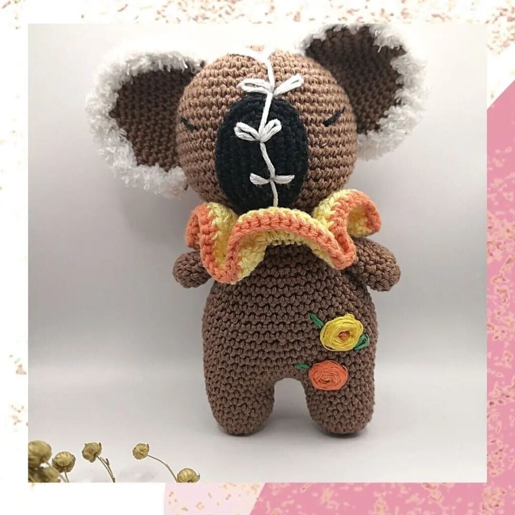 Knitting Toy Amigurumi Koala Free Pattern 3