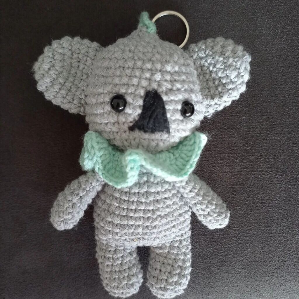 Knitting Toy Amigurumi Koala Free Pattern 8