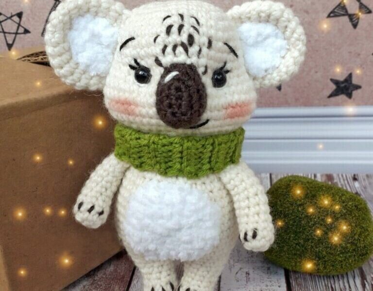 Knitting Toy Amigurumi Koala Free Pattern