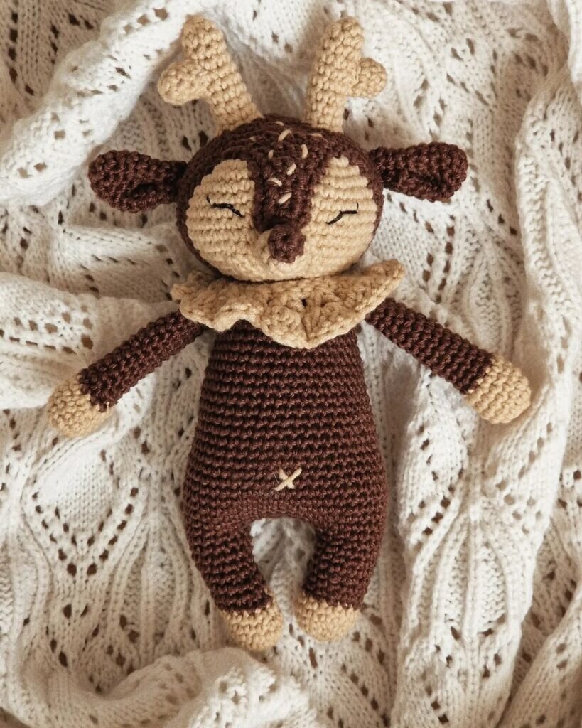 Knitting Toy Deer Free Pattern 10