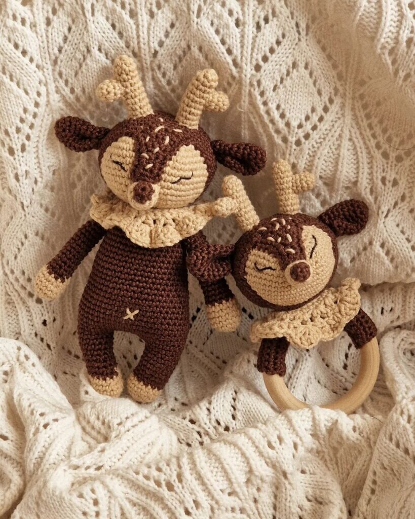 Knitting Toy Deer Free Pattern 11