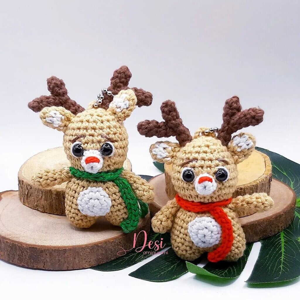 Knitting Toy Deer Free Pattern 3