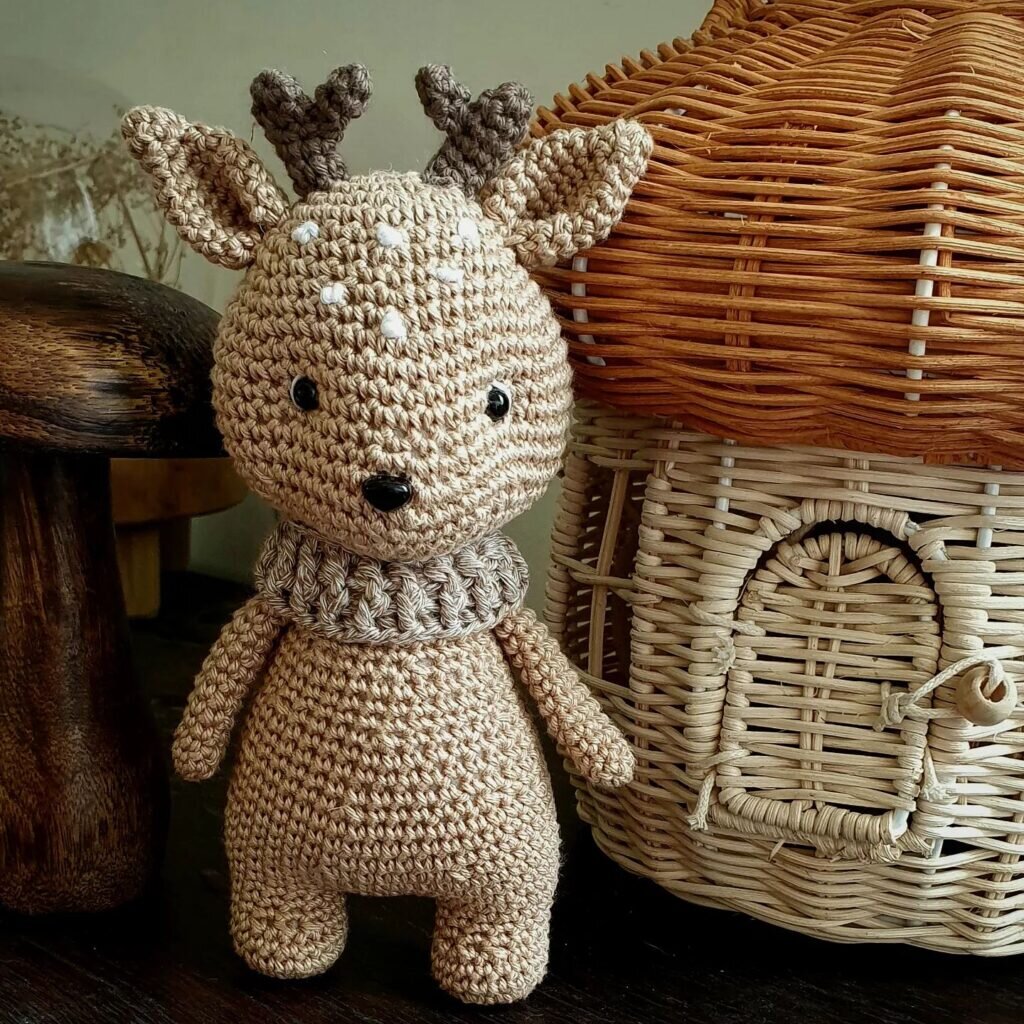 Knitting Toy Deer Free Pattern 4