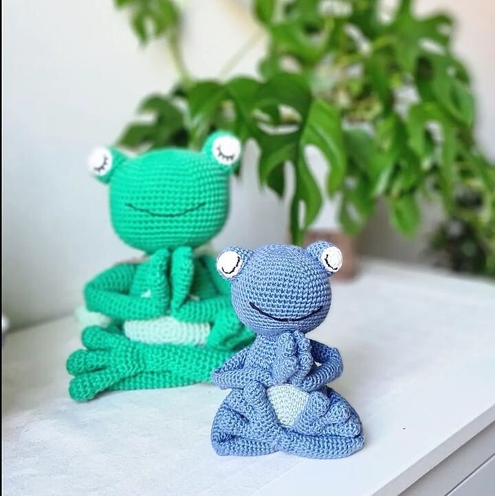 Knitting Toy Frog Amigurumi Free Pattern 4