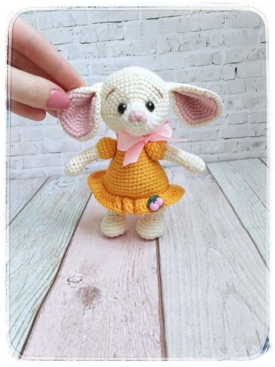 Knitting Toy Mouse Free Pattern 10