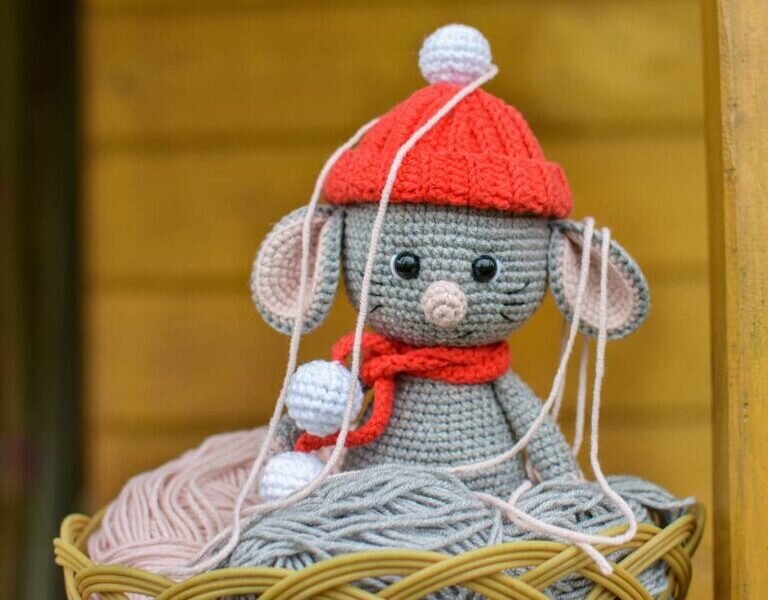 Knitting Toy Mouse Free Pattern