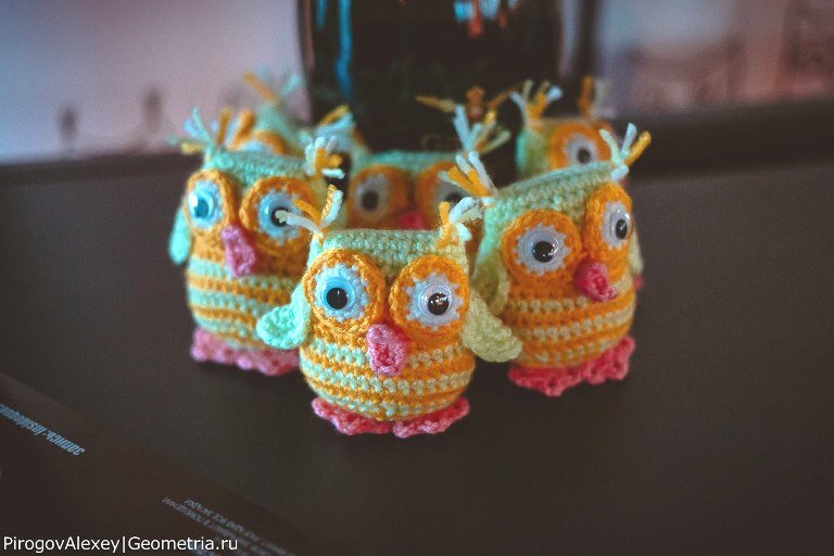 Knitting Toy Owl Amigurumi Free Pattern 2