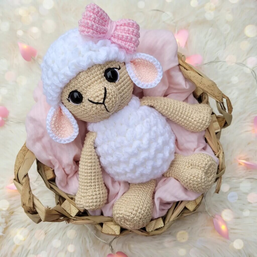 Knitting Toy Sheep Amigurumi Pattern 4