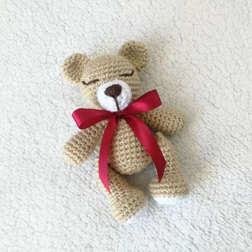 Knitting Toy Teddy Bear Free Crochet Pattern 6